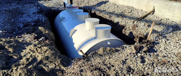 Септик с установкой за один день под ключ
