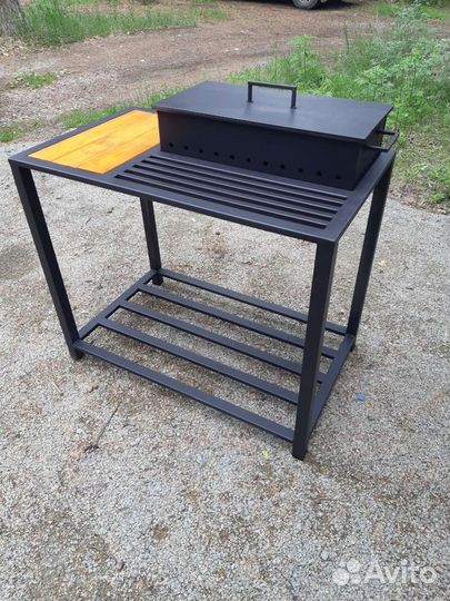 Мангал в стиле лофт