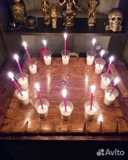 Гадание на картах, Выливание Воском