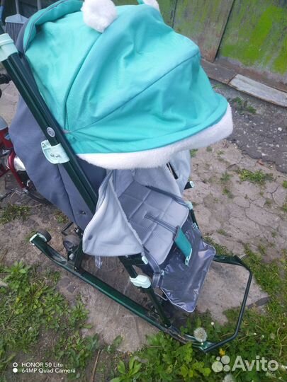 Коляска сани