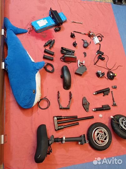 Запчасти Kugoo m3 48v детали самоката