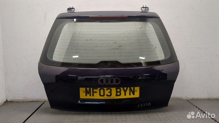 Подсветка номера Audi A4 (B6), 2003