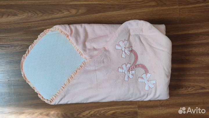 Конверт на выписку для девочки осень