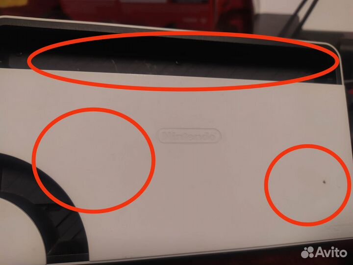 Докстанция комплект зарядка Nintendo switch Oled