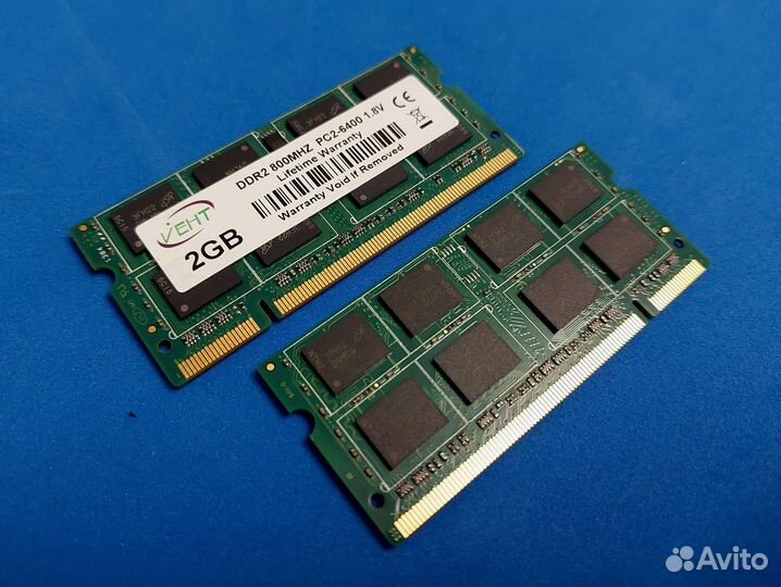 Оперативная память Sodimm DDR2 2gb PC6400
