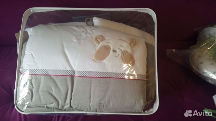 Комплект бортиков для кроватки