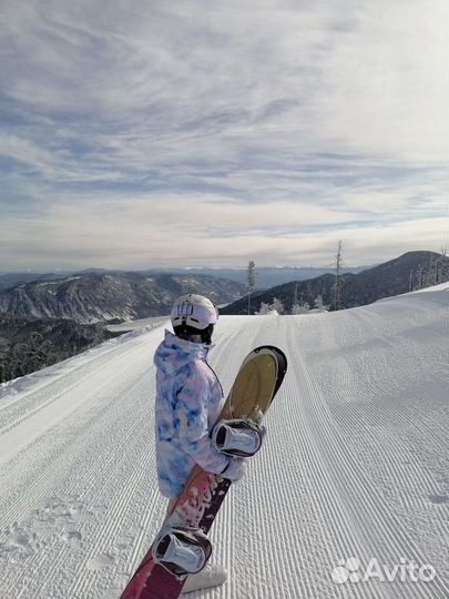 Сноуборд 147 см с креплениями