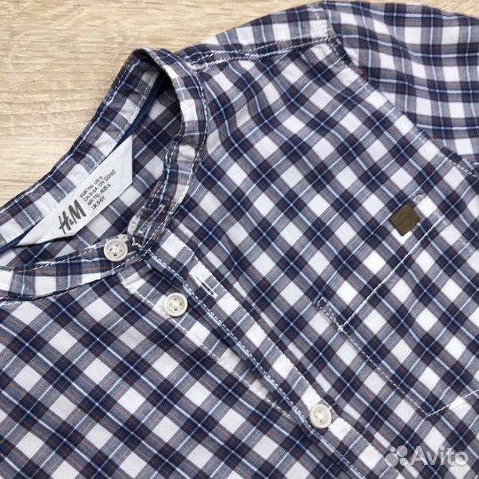 Стильная рубашка h&m 116 р-р