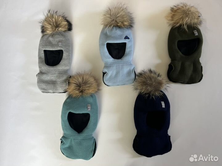 Шапка зимняя для мальчика шлем