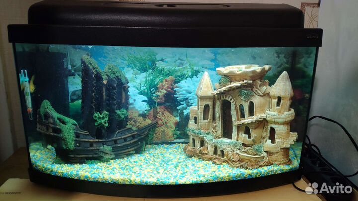Замок для аквариума
