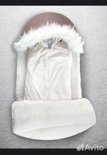 Зимний конверт в коляску