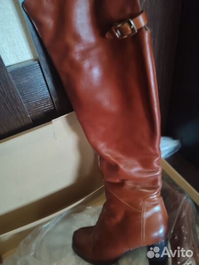 Сапоги женские натуральная кожа зима