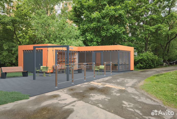 Готовый проект для строительства павильона