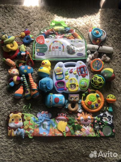 Игрушки для малышей до 1 года, развивающие игрушки