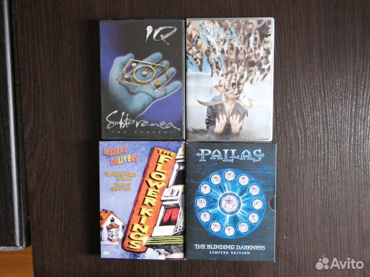 Dvd групп Progressive rock