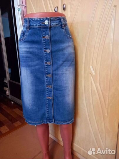 Джинсовая юбка
