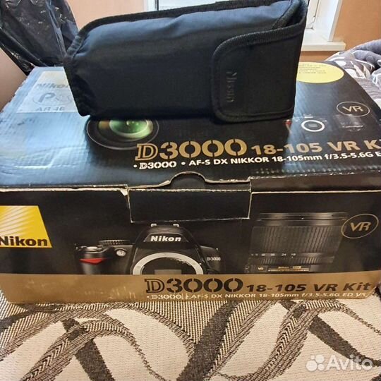Зеркальный фотоаппарат nikon d3000