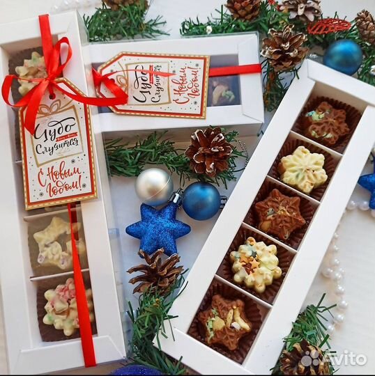 Подарки из шоколада на новый год