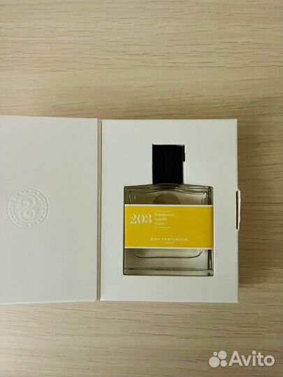 203 raspberry, vanilla, blackberry Bon Parfumeur