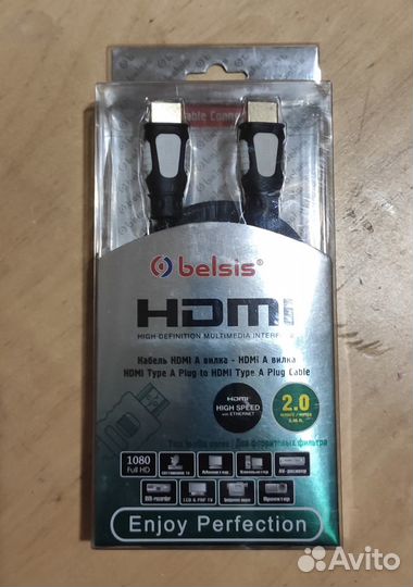 Кабель belsis hdmi-hdmi