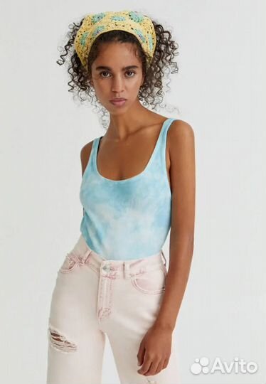 Боди tie-dye Pull&Bear S-M