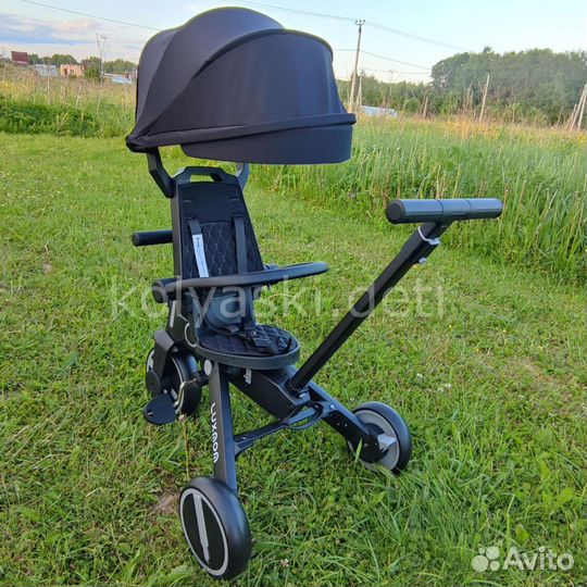 Складной велосипед Luxmom 368 черный