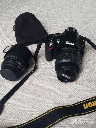Зеркальный фотоаппарат nikon d5100 + объективы