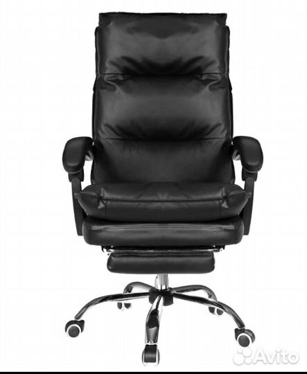 Кожанное кресло новое с бесплатной доставкой