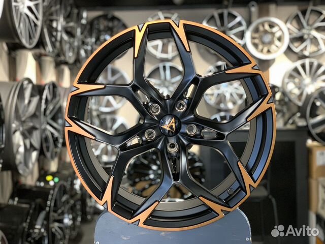 Диски литые R19 5x112 Cupra Formentor медь купить в Москве | Авито