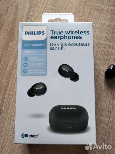 Беспроводные наушники philips