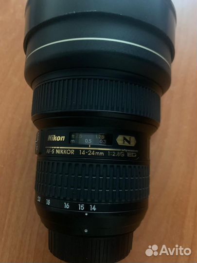 Объектив nikon AF-S. nikkor 14-24мм. 1:2.8G