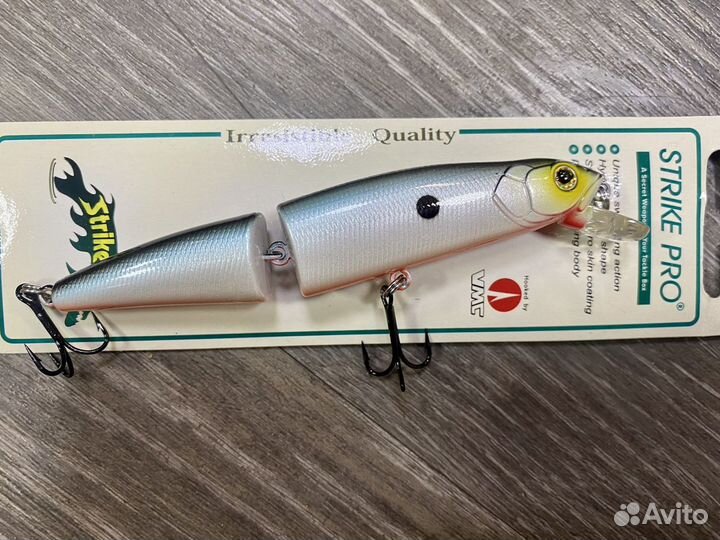 Воблер Strike Pro Minnow Jointed SL110