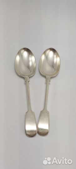 Набор столовых ложек серебрение, Англия нач. XX в