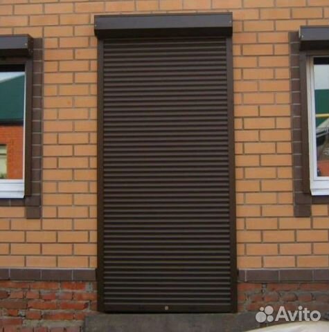 Роллеты защитные для дверей Алютех 1050х2050мм