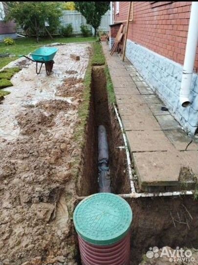 Земляные работы ручной Копка траншей вручную