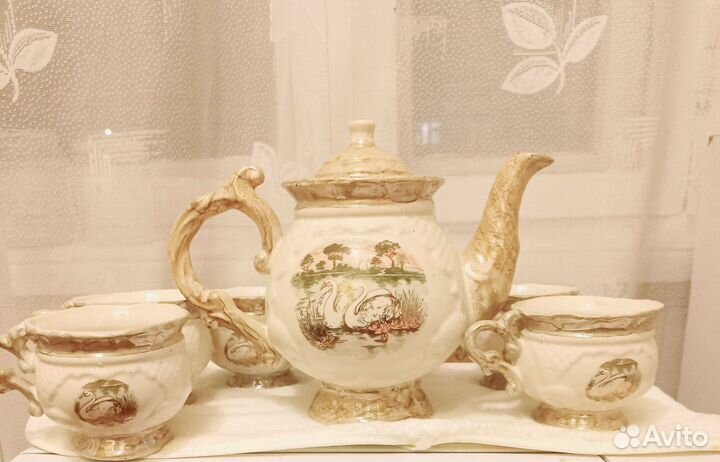 Чайный сервиз керамический