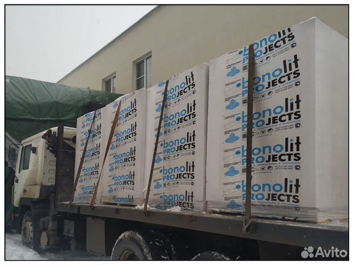 Газобетонные блоки газоблоки Бонолит