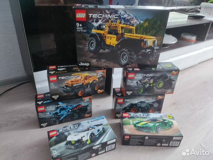 Lego Technic и Speed Champions Новый