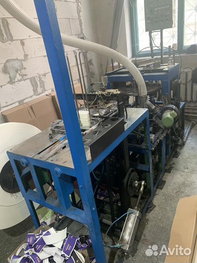 Станок для производства бумажных стаканов 100/120