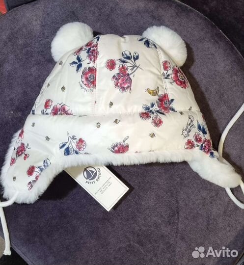 Новая шапка детская зимняя Petit Bateau