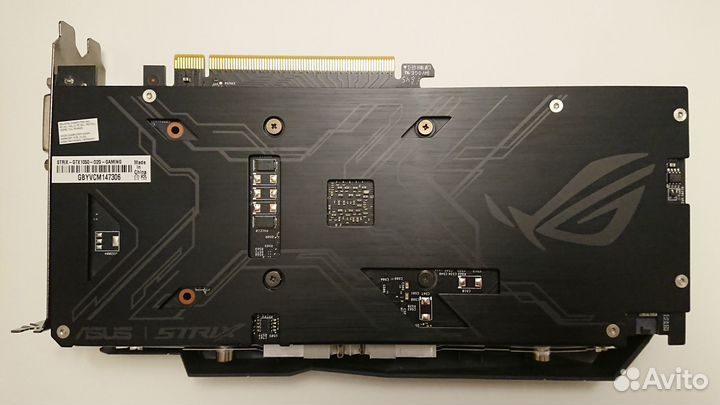 Видеокарта Asus Strix GTX 1050 O2G Gaming (2Gb)