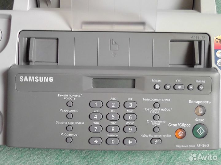 Струйный факс Samsung SF-360