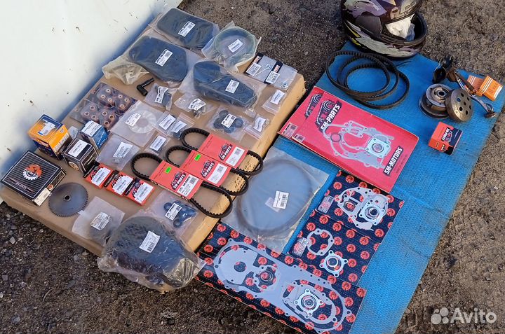 Запчасти и расходники для 2т и 4т скутера