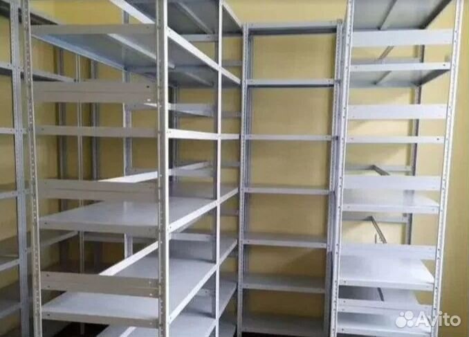 Стеллажи металлические полочные 225