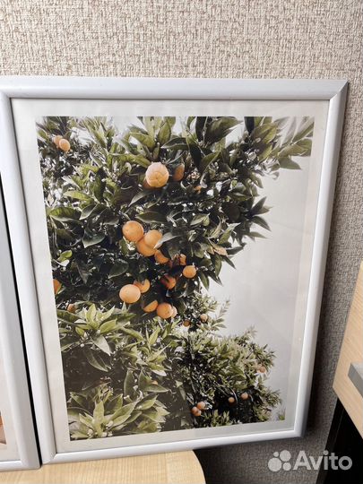 Постеры на стену в рамках размер А4