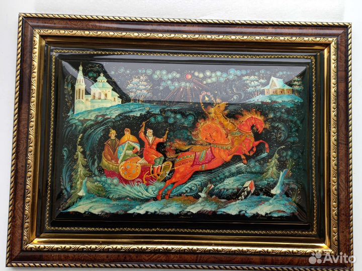Лаковая миниатюра, Палех