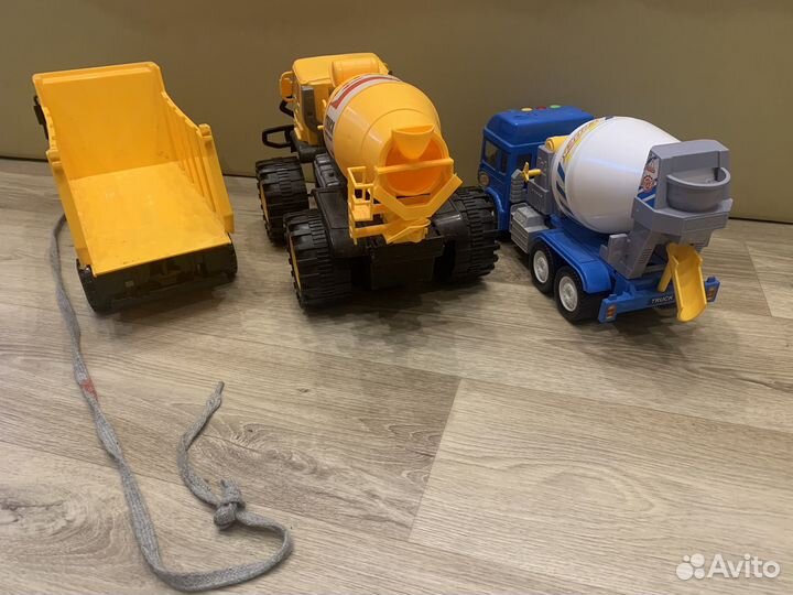 Грузовик бетономешалка спецтехника Игрушки машинки