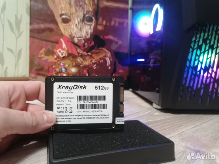 SSD диск Xray 512 gb