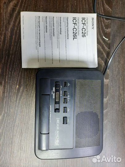 Часы-радио sony ICF-C26