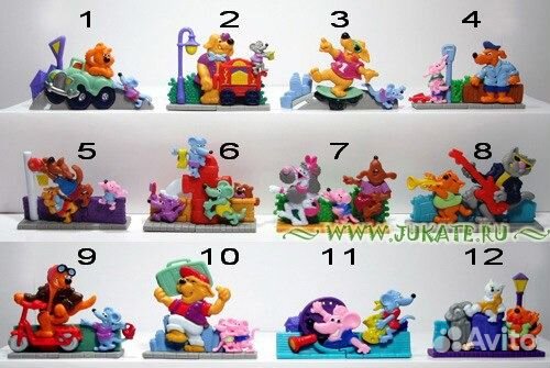 Серия Волшебный лес и другие серии из киндеров